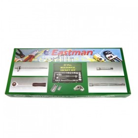 Набор торцевых шестигранных головок 1/2' (8-32мм) 27 штук Eastman